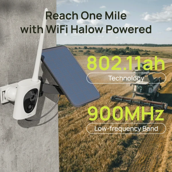 MileFlask Long Range Outdoor Security Camera for Remote Monitoring - Image 3